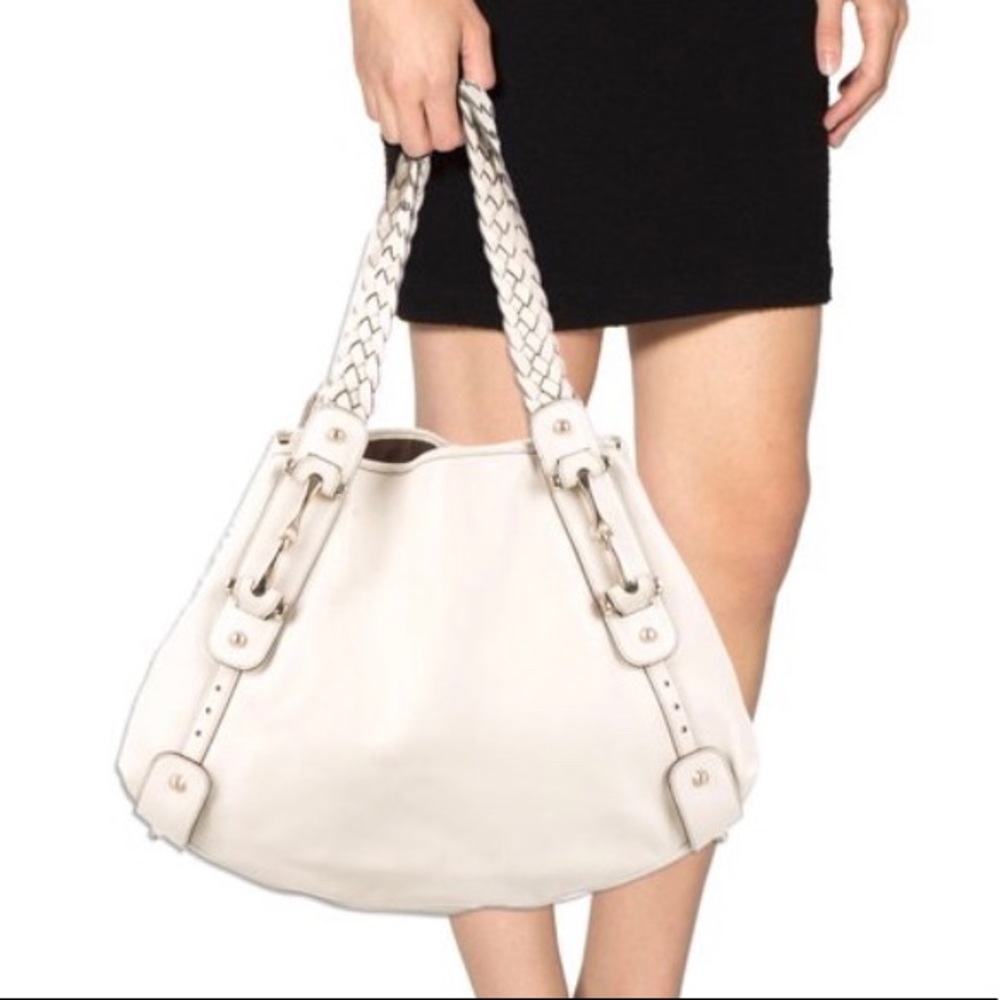 White leather medium Gucci Pelham Bag